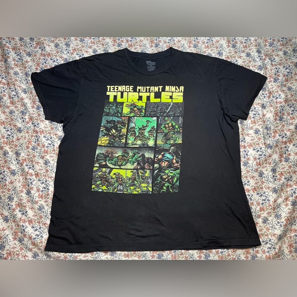 Teenage Mutant Ninja Turtles Mens T-Shirt - Color Eastman Panels Womens-A12